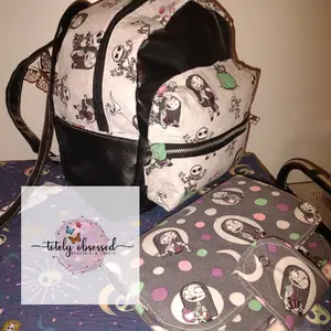 NBC themed mini backpack