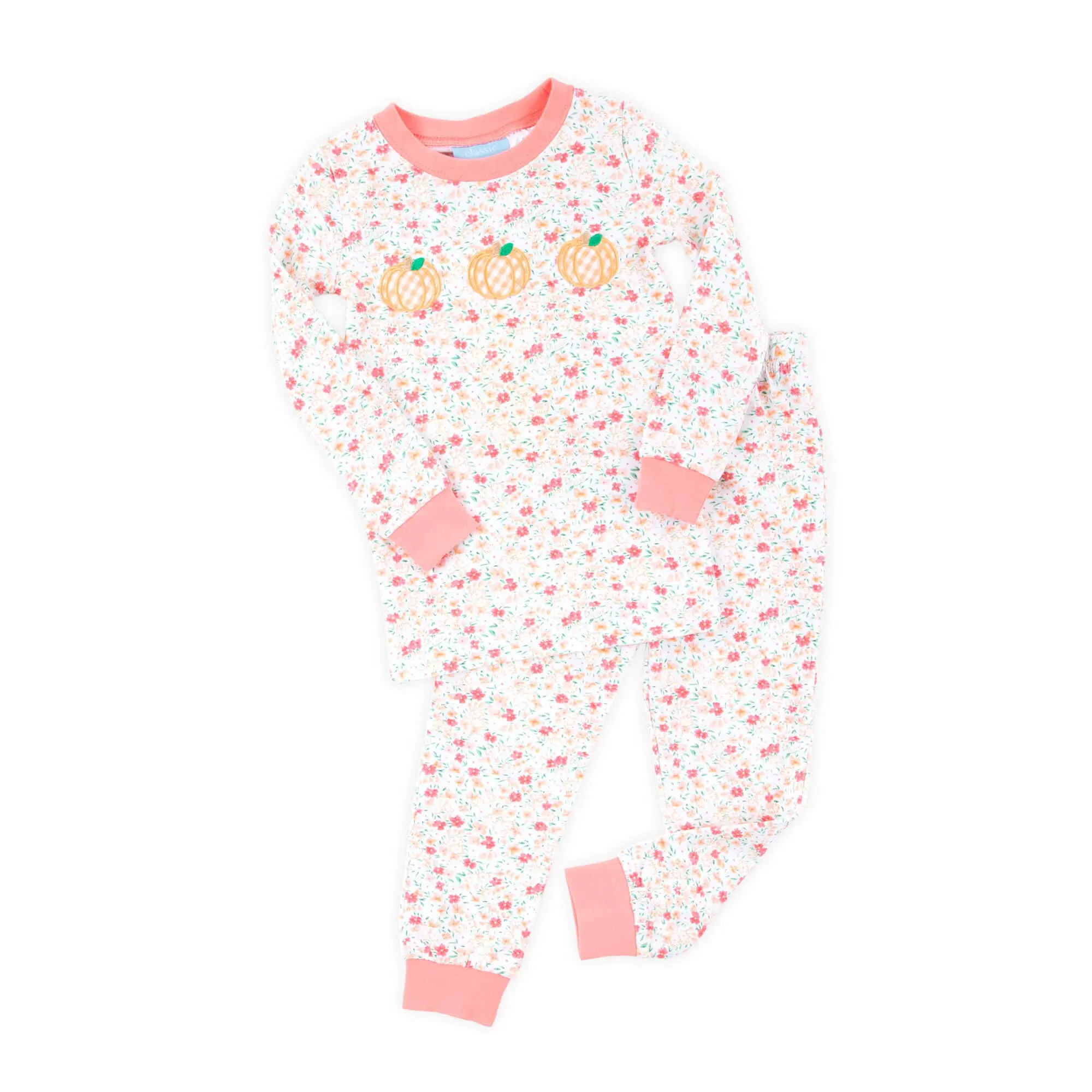 Pumpkin & Bloom Pink Pajamas