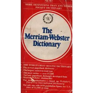 USED-The Merriam-Webster Dictionary by Unknown (Paperback)
