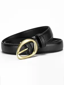 Women's fashion versatile pin buckle decorative belt, Korean version of niche thin with jeans, versatile and stylish, suitable for young women aged 18-30 Trendy Exquisite Casual Belt JH005