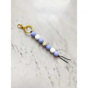 Poppin Periwinkle Keychain cute keychain