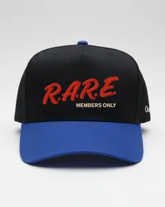 R.A.R.E. Embroidered Snapback - Blk