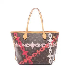 Pre-owned Louis Vuitton Canvas Tote Bags Neverfull MM Monogram Tote Bag