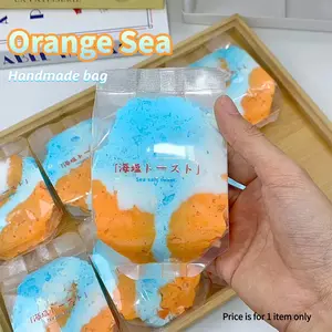 Orange Sea Handmade Bag, Fun Asmr Stress Relief Toy, Novelty Squeeze Toy, Handcrafted, Unique Gift