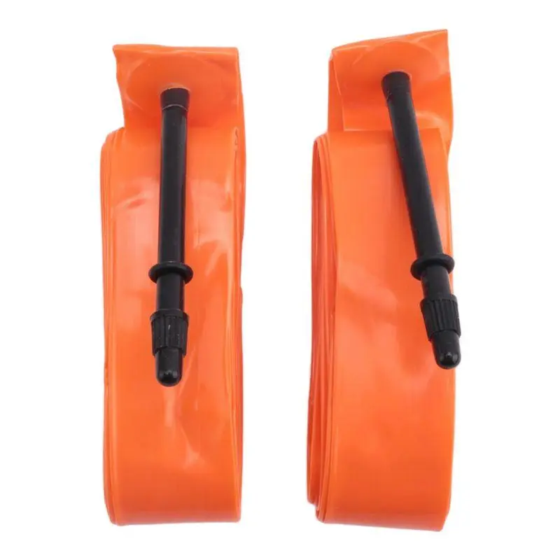 2 pcs ultralight TPU inner tubes for road bicycles, 700×18–32c, tube length 65 mm, French super-light tube