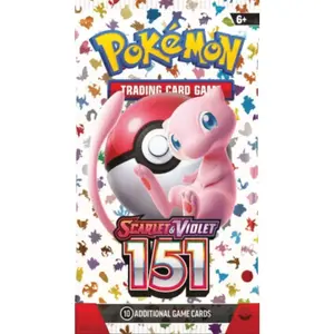151 Booster Pack their sets or players looking to expand their deck options. Sealed and ready to open.
