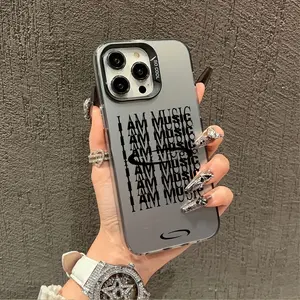 I Am Music Phone Case Suitable for iPhone 16 15 14 13 12 11 Pro Max X XS MAX Plus Anti-Drop Matte Back Cover
