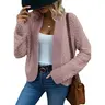 Dokotoo Women's 2026 Fashion Casual Open Front Long Sleeve Chunky Knit Cardigans Sweaters Outerwear Coats Womenswear Womenswear Womenswear Womenswear Womenswear