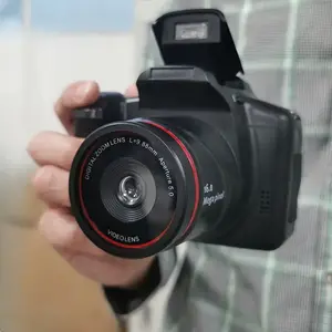 16X Zoom Starter Camera! 16MP HD 1080P w/2.4" Screen - Perfect for Family Trips & School Projects (Black Compact)