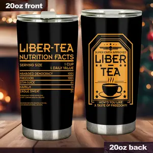 Liber Tea Mug, helldivers merch, video game gifts, Unique Tumbler coffee mugs - scs14711