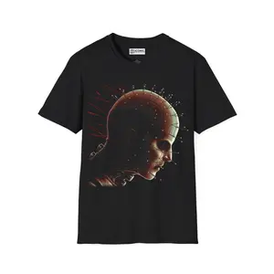HELLRAISER T-SHIRT #230 - 329% Polyester, Machine Washable, Stylish Crewneck for Summer & Father's Day