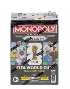 2026 Panini Prizm Monopoly FIFA World Cup Soccer Blaster Box