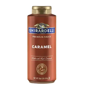 Ghirardelli Caramel Sauce Squeeze Bottle, 16 oz (Pack of 1)