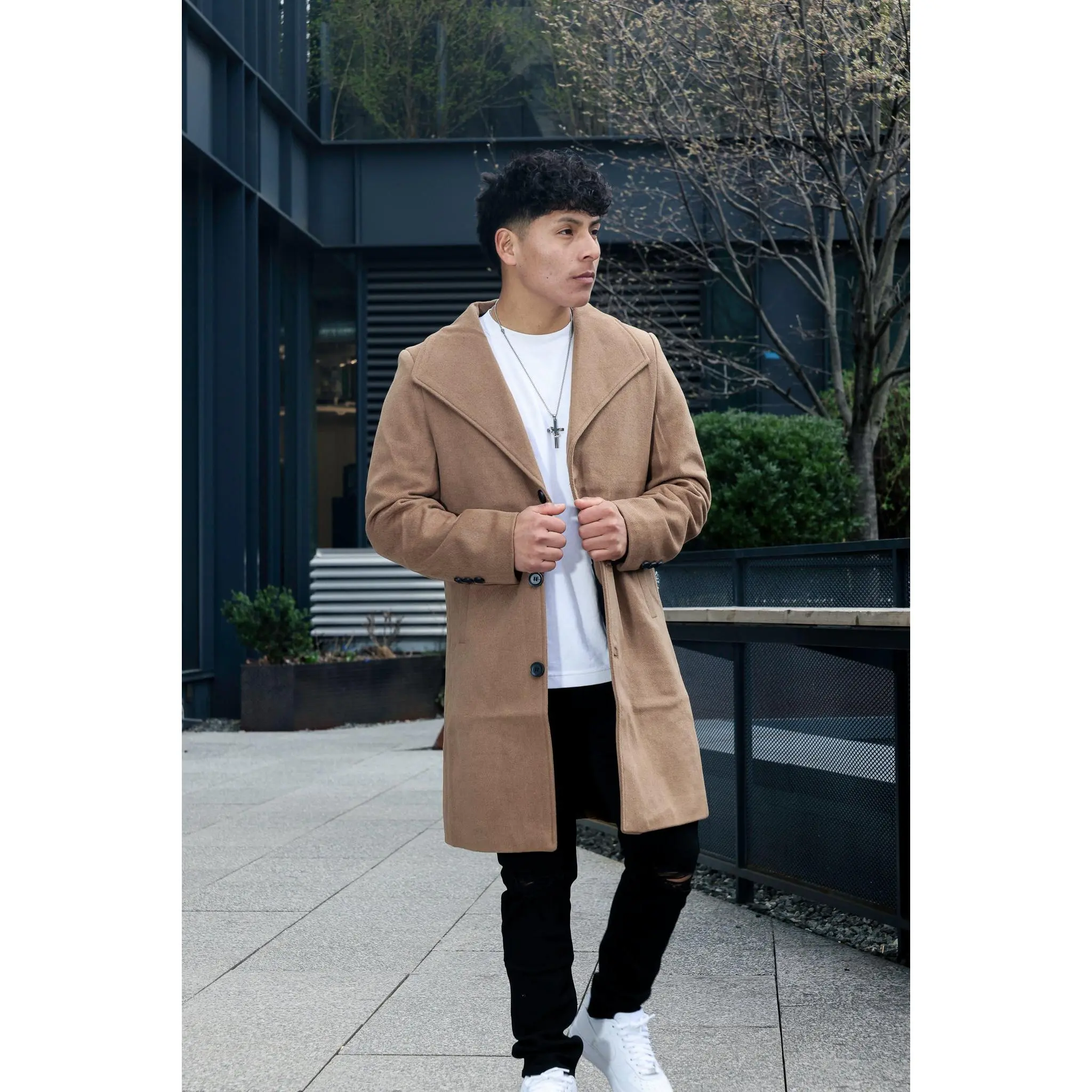 CAMEL  OVERCOAT