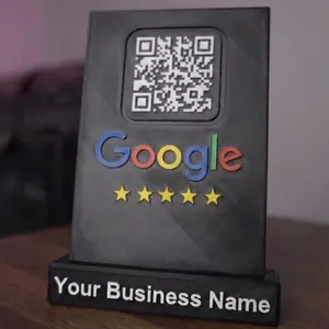 Google Review QR Stand