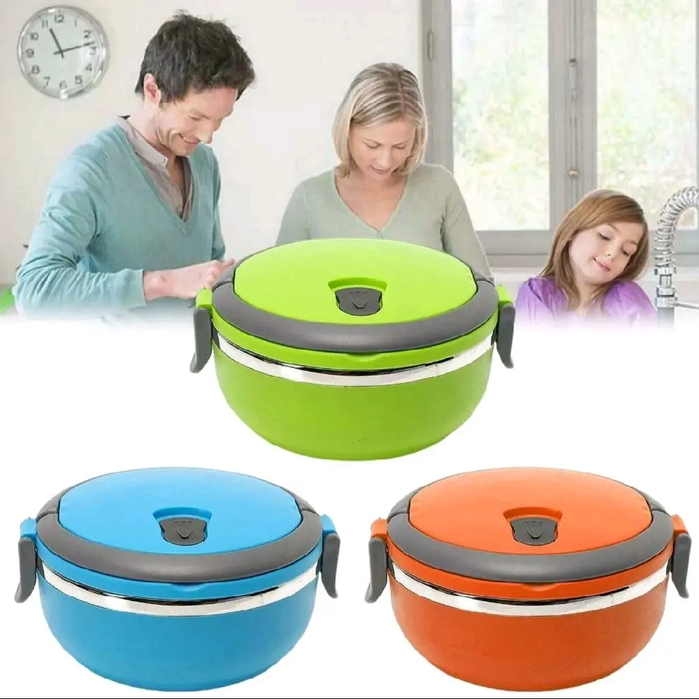 Hot Food Flask Stainless Steel Lunch Box Thermo Vacuums Insulated Travel Storage