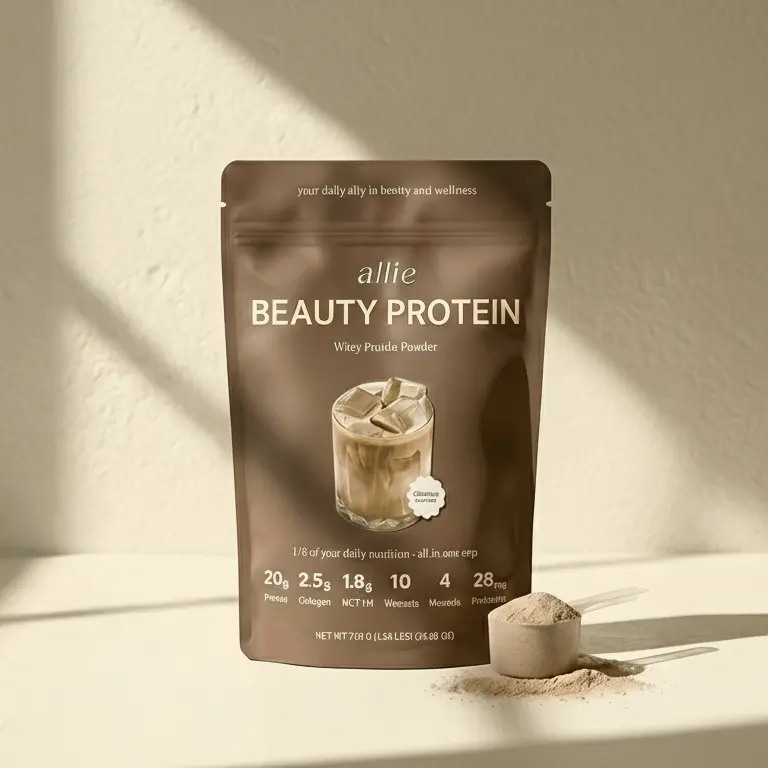 Taiwanese Boba Milk Tea Protein Powder for Women | All-in-One Beauty Protein | Collagen, Probiotics & MCT Oil