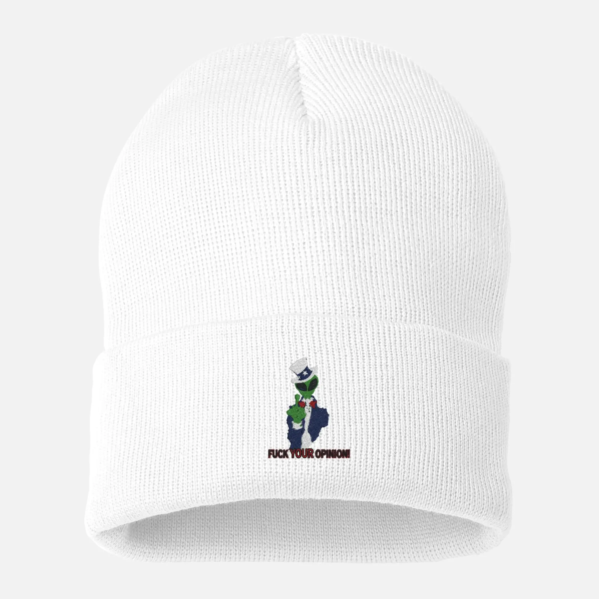 F.Y.O. Collection White Beanie - One Size Fits Most | @capj247