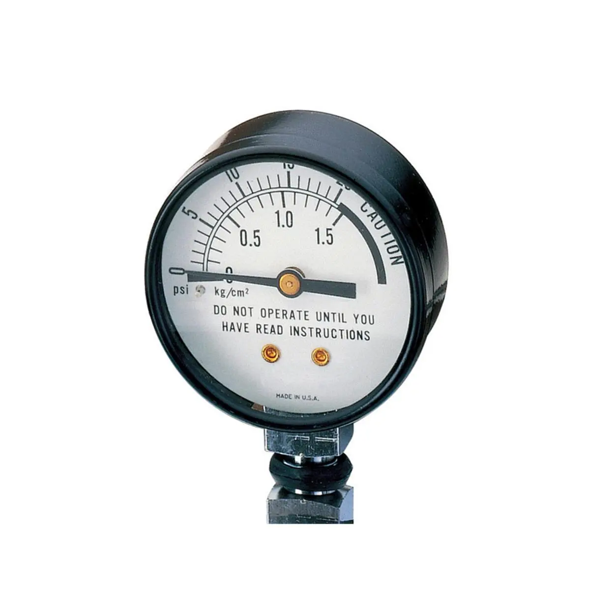 212 MAIN Deluxe Stainless Steel Steam Gauge - 6.25" h x 4.25" w x 2.6" l, Fits Presto Pressure Canner, Durable Household Appliance Part & Accessory, Material