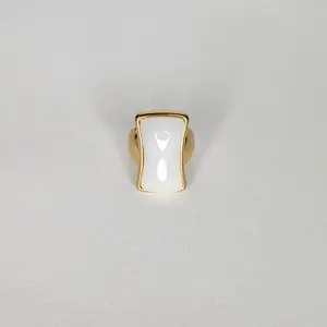 Amapola White Ring (Anillo)