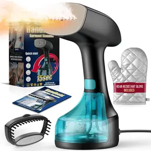 Steamer for Clothes - 1900W  Penetrating Steam &  Wrinkle Remover Portable Handheld Garment Steamer 3 Steam Settings, Fabric Brush & 300ml Big Capacity, Clothes Steamer Iron for  Travel