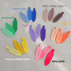 Seamless side hair clips for women, BB clips, bobby pins, bangs side clips, small hair clips, makeup hair clips, alligator clips No Crease Hair Clips