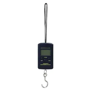 40Kg X 10g Mini LCD Digital Luggage Scales Food Balance LCD Display Screen Travel Bag Hanging Fishing Hook Scale