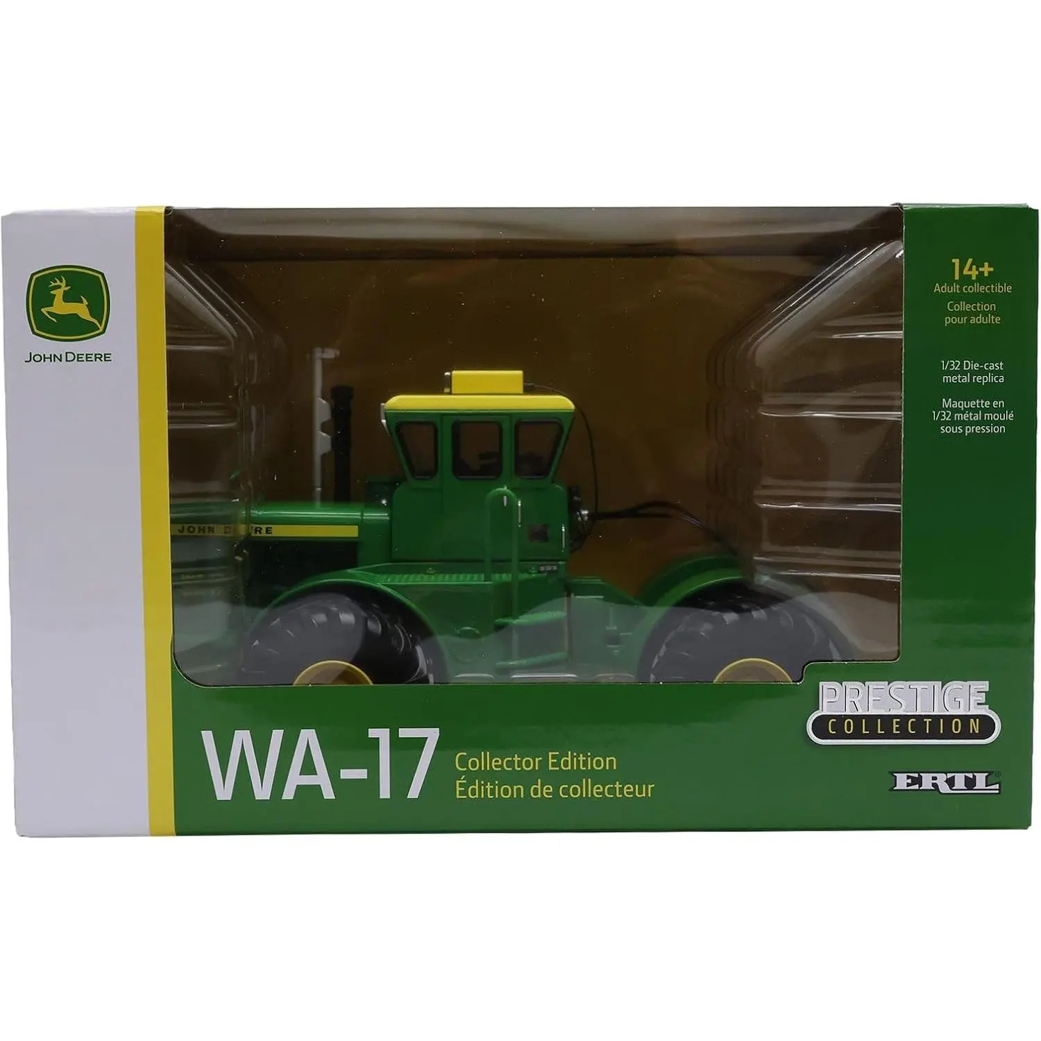 John Deere 1/32 WA-17 Prestige Collection Tractor Toy - LP86761
