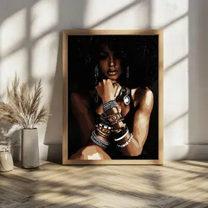Trendy Black Woman Wall Art, Culture , Black Girl Print, Black Girl Printable, Black Woman, Black Poster, Black Girl Decor