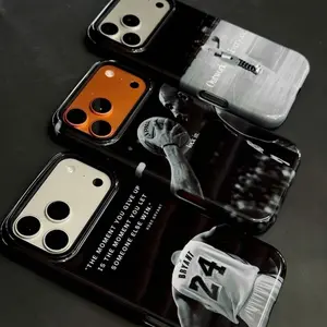 Kobe Bryant Quote Mamba Mentality Motivation Basketball Legend Merch Phone Case Compatible with iPhone 17, 16, 15, 14, 13, 12, 11, X & Galaxy.