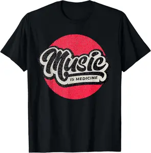 Music Lover Teacher Singer 100% Cotton Tshirt