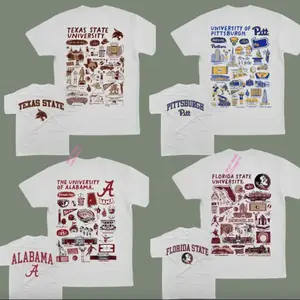 All Team College Ash T-Shirt NCAA, University Artwork Tee For Men & Women, Sport Graphic Shirt, Outdoor Outfits, For Sports Lover, Sport Team