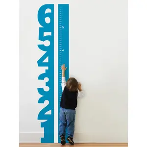 Numbers - Growth Chart Wall Decal