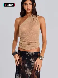 4 Ways to Wear, Knitted Hollow Out Loose Shawl, Vacation Style, Tank Top Cover-Up, Capelet Blouse, Fashionable and Versatile, Swimwear Cover Up