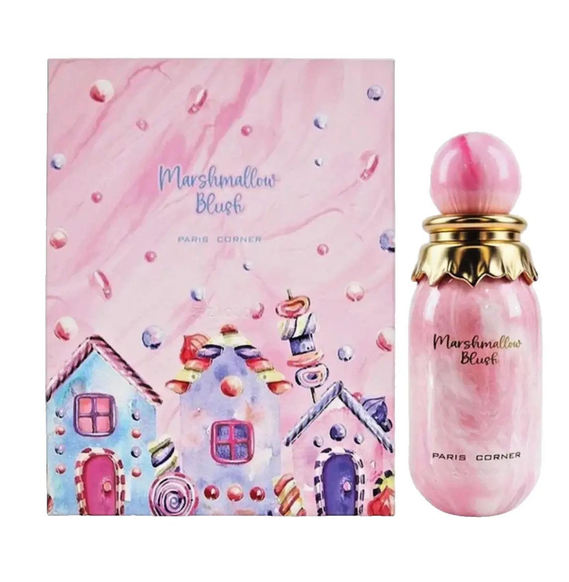 Paris Corner Marshmallow Blush Women Eau de Parfum (EDP) Spray 3.4 oz / 100 ml