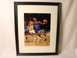 Framed Hand Signed NBA Anfernee "Penny" Hardaway 11x14 Photo - (Beckett)