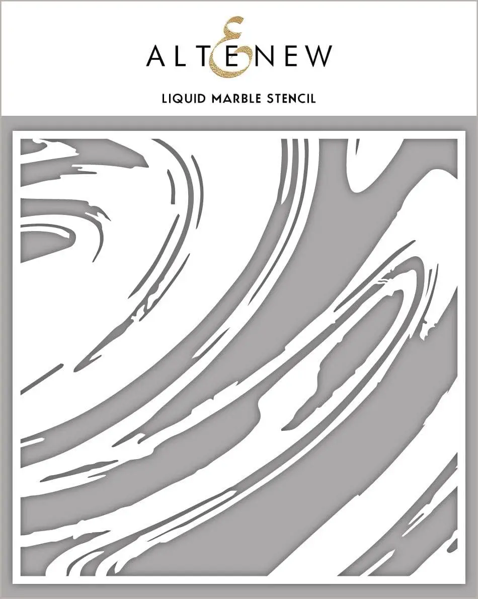 Liquid Marble Stencil Liquid Marble Stencil