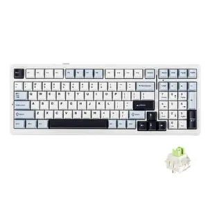 F99 Wireless Mechanical Keyboard, 2.4G Bluetooth-compatible Wired Gaming Keyboard, Hot Swapable RGB E-sports Keyboard for Gamer Office