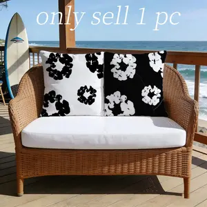 Luxury D-DenimS T-Tears Pillow Case new style printing Pillowcase Anti-dustmite Invisible zipper silky short plush Sofa cushion cover polyester microfiber queen king bed home