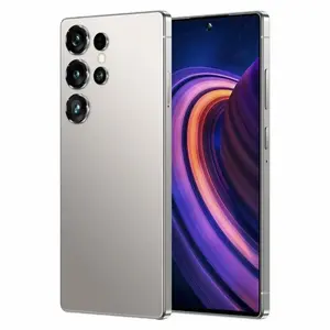 25 Ultra Unlocked SG Android 14 Smartphone 12GB+512GB,6.99 HD Display 68MP+108MPCam.7800mAh, Dual Card, Built in Pen. FaceUrlock, Case & Protector