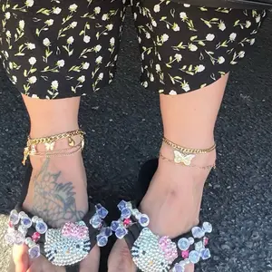 Design Your Own Anklet - Customize Your Jewelry with 500+ Charms & a Variety of Stainless Steel Chains