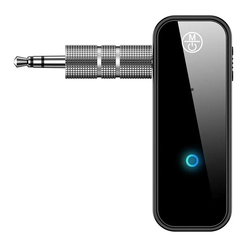 Wireless Transmitter Receiver, Wireless Adapter, 3.5mm Aux Jack Stereo Audio Input Output, Compatible with TV Car Headphone Speakers iPhone PC, Automotive