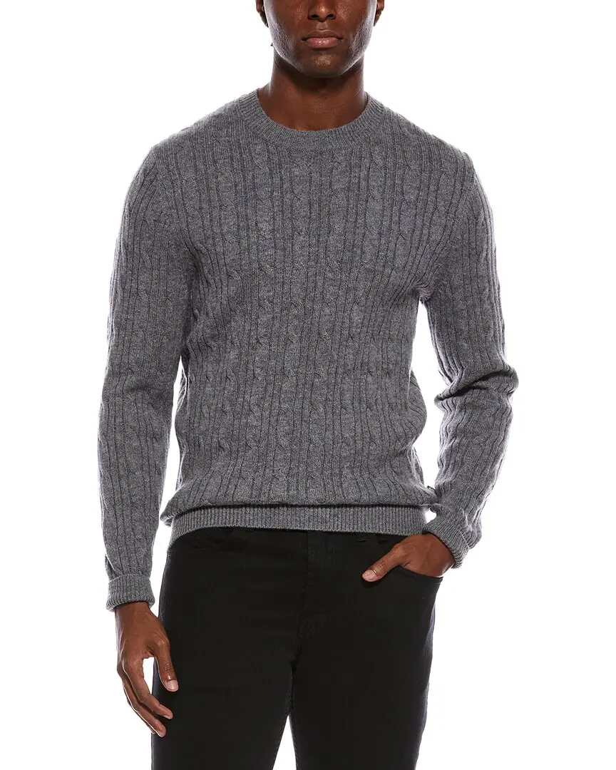 BOSS Hugo Boss Hetico Wool & Cashmere-Blend Crewneck Sweater BOSS Hugo Boss Hetico Wool & Cashmere-Blend Crewneck Sweater
