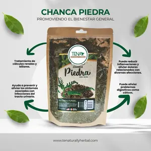 Chancapiedra Leaves 4oz Natural- Support Kidney Function/ Support Liver Detox/ Support Urinary Track  Health/ Digestive Support/ Tea Bags/ Herbs For Tea/  Herbal Remedies/ Herbal