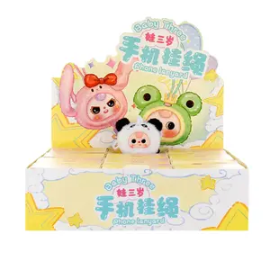 Baby Three Phone Strap Plush Blind Box