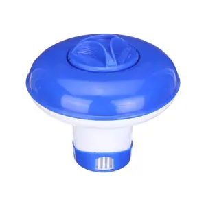 Collapsible/Retractable Mini 1" Chlorine/Bromine Tablet Dispenser for Small Kiddie Pool, Spa, Hot Tub, and Fountain, Ideal for Inflatable & Small Above-Ground Pools