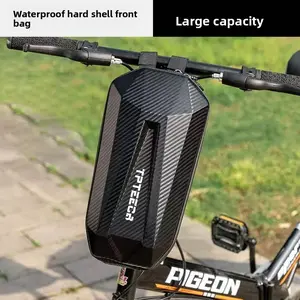 Electric scooter trailer, bicycle first bag, folding car hard shell waterproof large capacity storage front bag