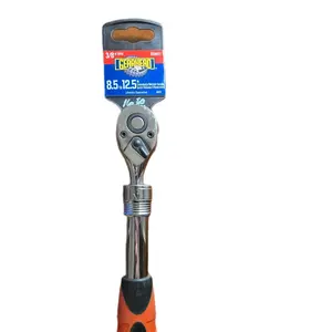 Gearhead 3/8in Drive Ratchet Tool with Extendable Handle, 8.5in to 12.5in Capacity, Includes Quick Release Feature, Reversible Design