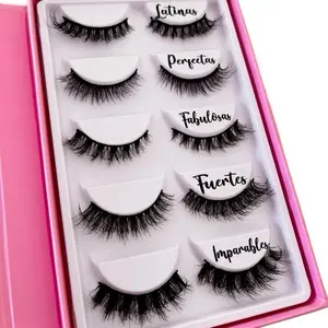 Latina Lash Book - Includes Perfectas Fabulosas Fuertes and Imparables Styles in Pink Case