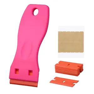 Tape in Hair Extension Remover Tool Kit, Scraper with 10 Replacement  and 6 Tape Tabs, Basic Adhesive Removal Set for Tape in Extensions